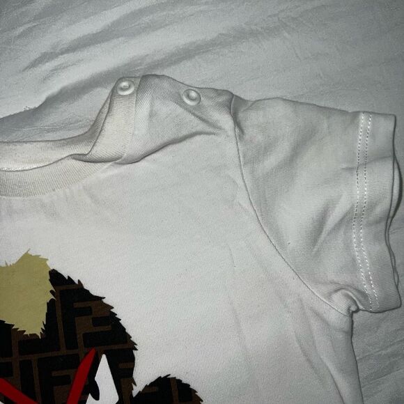 FENDI MONSTER BABY TEE 12M - Picture 3 of 6